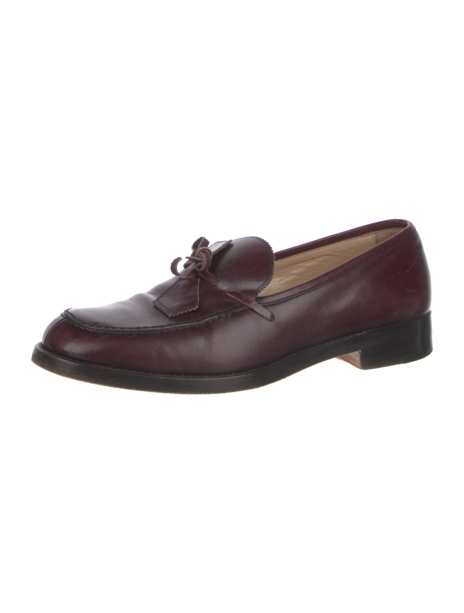 Manolo Blahnik Leather Loafers